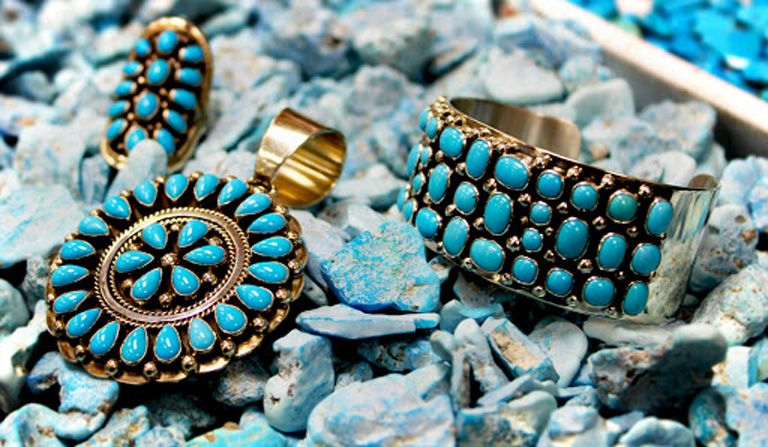جواهرات فیروزه بومی آمریکا در طول تاریخ و امروز