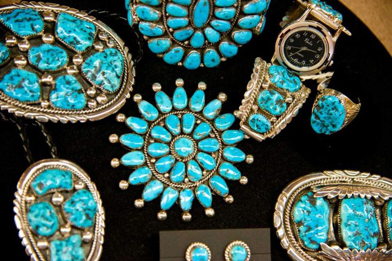 جواهرات فیروزه بومی آمریکا در طول تاریخ