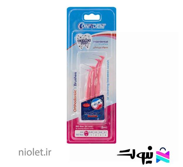مسواک بین دندانی کانفیدنت سایز 4