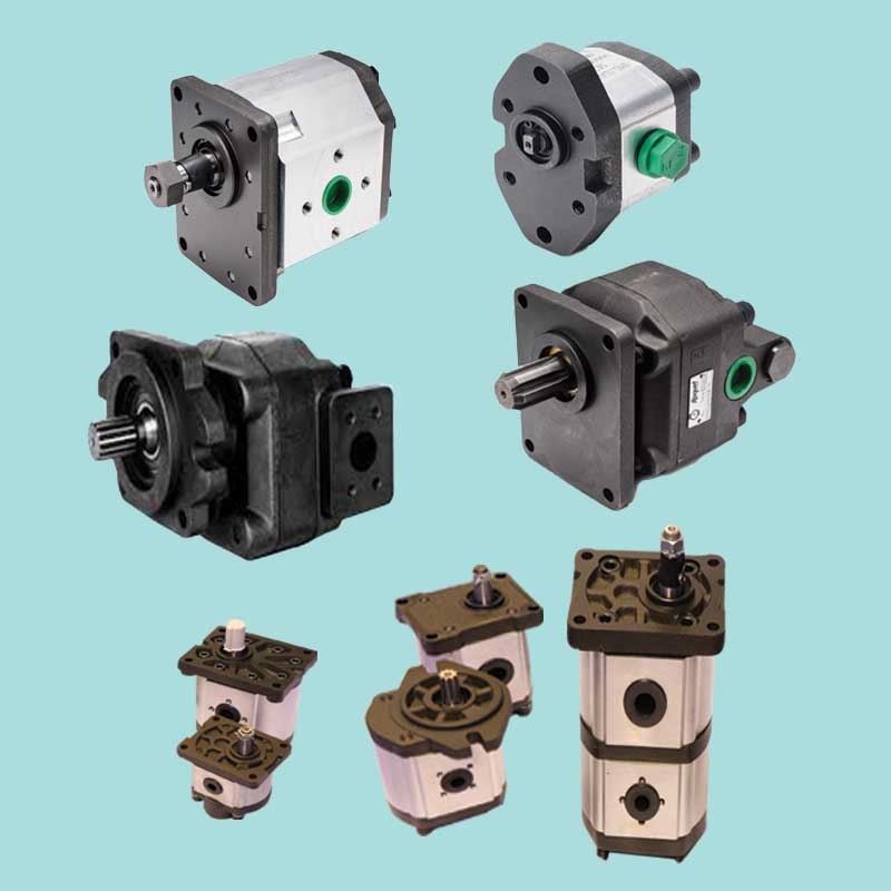 انواع پمپ دنده ای موجود در شرکت بهفن