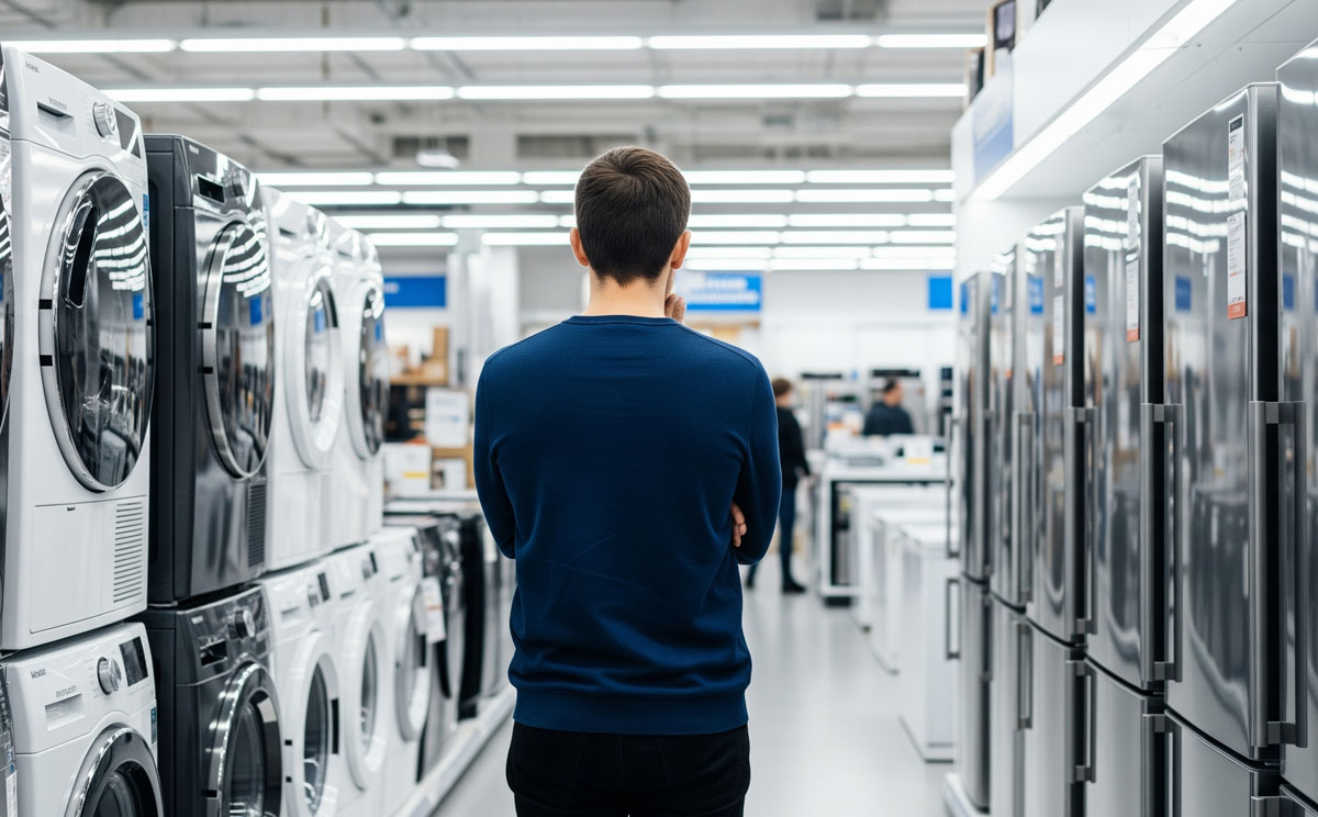انتخاب فروشگاه لوازم خانگی مناسب