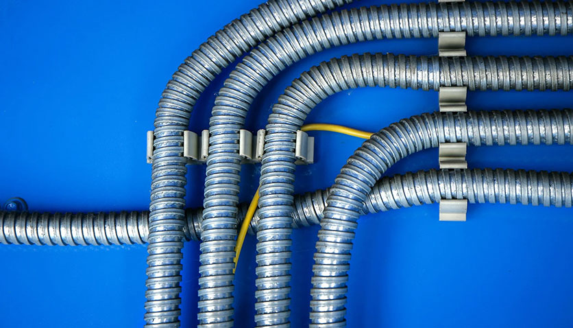 بهترین لوله انعطاف پذیری برای برق رسانی