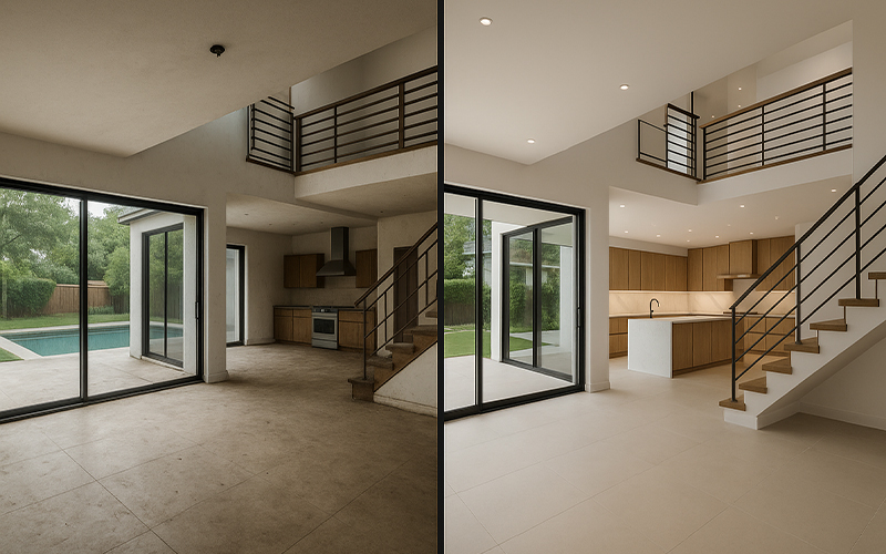 ساخت تیزر تبلیغاتی بازسازی ملک برای یک شرکت مهندسی ایرانی با هوش مصنوعی