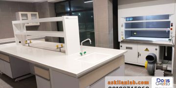 تضمین ایمنی در آزمایشگاه با هود شیمیایی و سکوبندی آزمایشگاهی