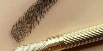 میکروبلیدینگ ابرو دخترانه