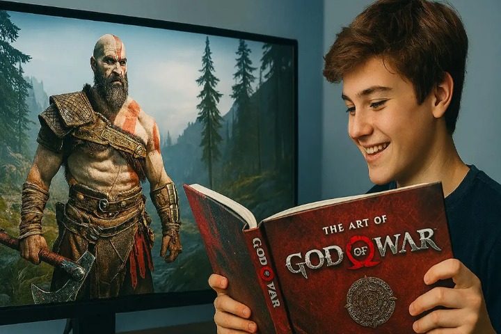 کتابهای هنری بازیهای ویدیویی: چگونه CGI مرزهای تصویرسازی را جابجا کرد؟