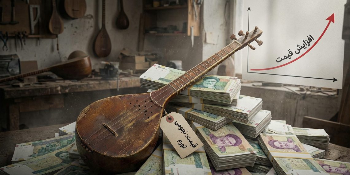 تاثیر افزایش دلار بر قیمت سه تار