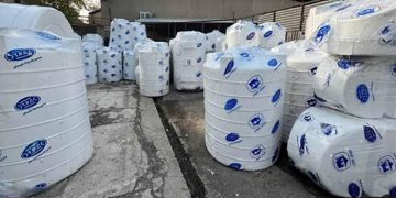 انواع تانکر آب پلاستیکی